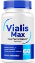 Vialis Max Pills for Men - Official Vialis Max Premium Male Support Formula for Fast Acting Energy, Endurance and Performance, VialisMax Capsules Advanced Formula, 60 Capsules for 1 Month