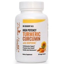 Dr. Colbert, MD High Potency Turmeric Curcumin with Bioperine | by Divine Health | Black Pepper for Absorption | Sunflower Phosphatidylcholine | 500mg 95% Curcuminoids | 60 Servings