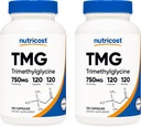 Nutricost TMG 750mg, 120 Capsules (2 Bottles)