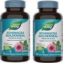 Nature's Way Echinacea Goldenseal - 900 mg Echinacea 7 Herb Blend per 2-capsule serving - For Immune Support* - With Cayenne Pepper, Gentian & Burdock - Gluten Free - 180 Vegan Capsules (Pack of 2)