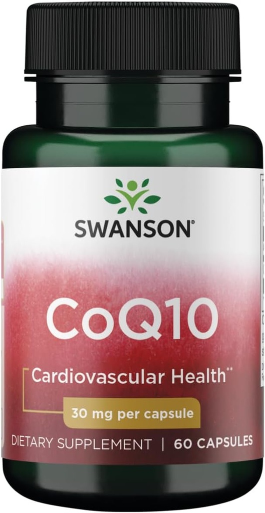 Swanson Coq10 30 Milligrams 60 Capsules