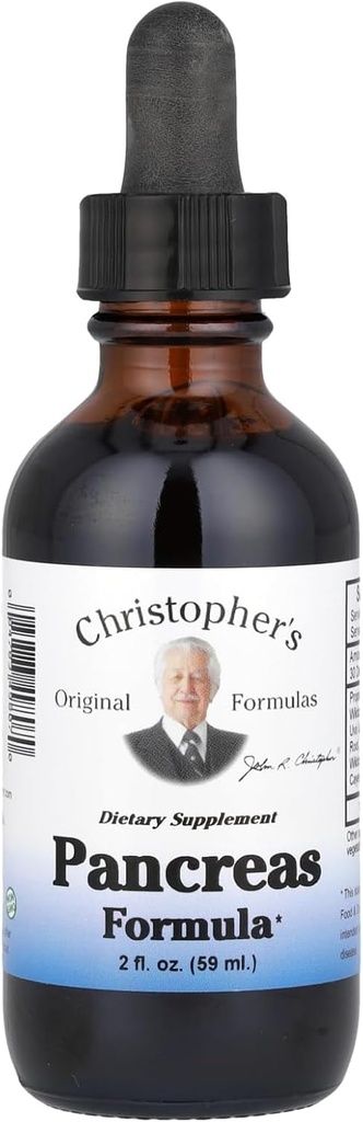 Christopher's Original Formulas Pancreas Formula Extract, 2 fl oz (59 ml)