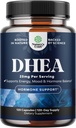 DHEA Supplement for Women & Men - Pure DHEA 25mg for Hormone Balance, Improves Mood Stability, Brain Function, Immune System, Energy & Fertility - Dehydroepiandrosterone Capsules for Adults - 120 Ct