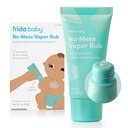 Frida Baby No-Mess Vapor Rub, Baby Vapor Rub for Chest, Neck, Back + Foot, Non-Medicated, Petroleum-Free, Hands-Free Applicator Tube, Non-Staining, Soothing Eucalyptus & Lavender for Sleep