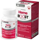 Hemeboost 11.6mg (232mg Heme Iron) I 60 Tablets | High Potency Natural Iron Supplement I High Absorption & Gentle on Stomach I Iron Pills for Adults & Safe for Use in Pregnancy