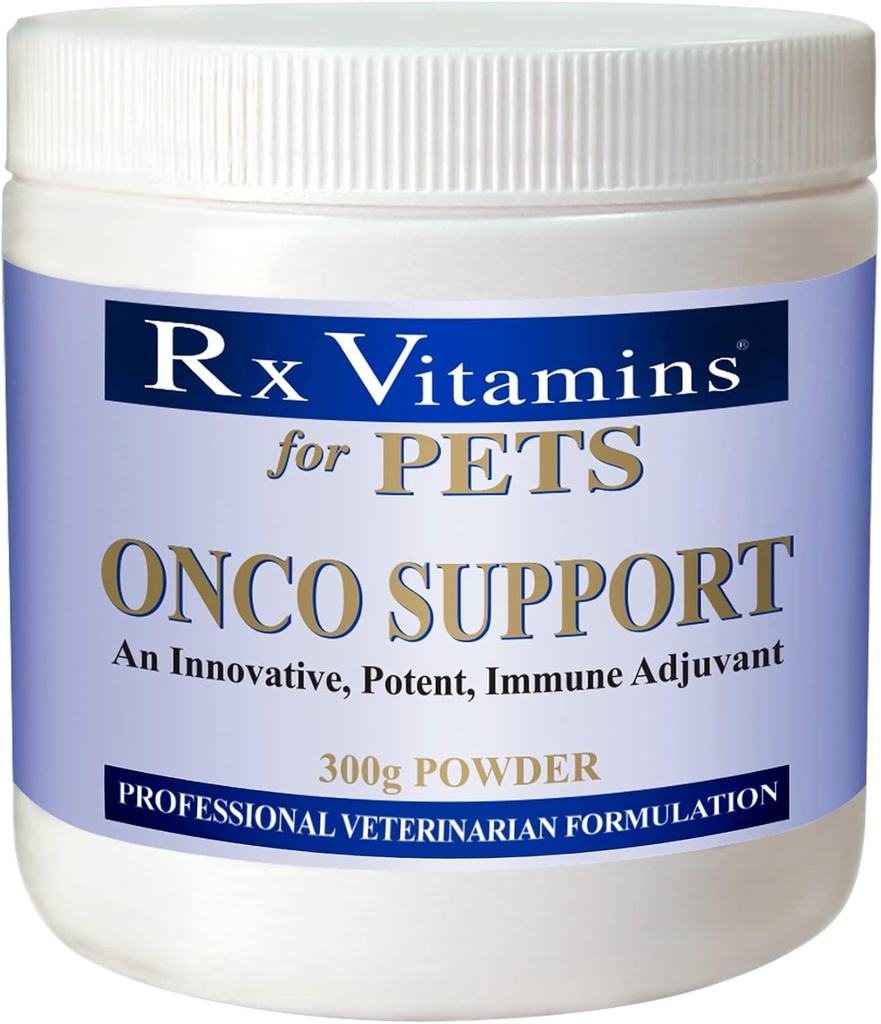 Rx Vitamins Onco Support Immune Supplement for Dogs & Cats - Anti Inflammatory for Dogs - Cat Immune Support with Spirulina Powder - 300g
