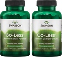 Swanson Go-Less Bladder Control Formula - Promotes Urinary Tract Health and Healthy Bladder Support - Natural Supplement for Adults with Pumpkin Seed Extract - (90 Softgels) 2 Pack