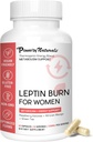 Power By Naturals Leptin Supplements for Weight Loss for Women – Weightloss Supplements Women with African Mango, Green Tea & Apple Cider Vinegar – 60 Capsules