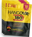 Hangovr 180 Tri-Power Before Drinking Defense 4 Pack - Support Liver & Brain Health, Feel Fresher & Better Energy - - Take Before Drinking for Relief, 3 Capsules per Pouch