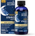 Mommy's Bliss Kids Sleep Liquid with Melatonin & Calming Herbs | Supports The Natural Sleep Process for Children 3 Years & Up | Grape Flavor | Sugar Free| 4 Fl Oz (60 Servings)