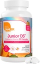 Zahler Junior D3 Vitamins 1000 IU - Chewable Vitamin D3 for Kids to Support Bone, Teeth & Immune Health - Kosher Kids Orange Flavor - 250 Count.