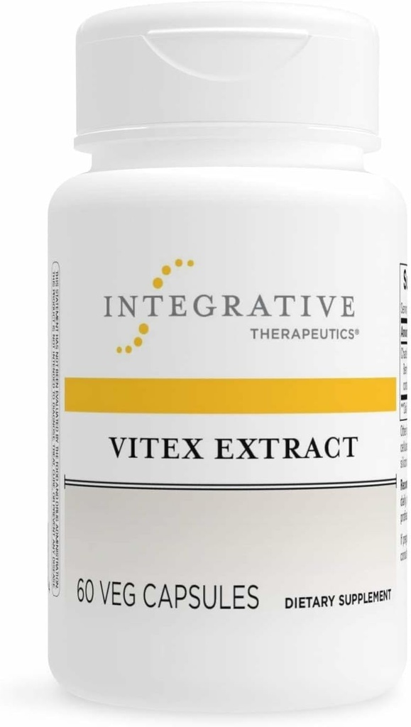 Integrative Therapeutics Vitex Extract - Period Care Supplement for Premenstrual Support* - Menstrual Supplement for Women* - Vegan, Gluten-Free & Dairy-Free - 60 Capsules (60 Servings)
