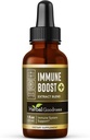 Herbal Goodness Immune Support Liquid 1oz – Natural Herbal Supplement for Immune & Gut Health, Liquid Vitamins for Adults & Kids, with Echinacea, Astragalus, and Graviola – 1 Bottle