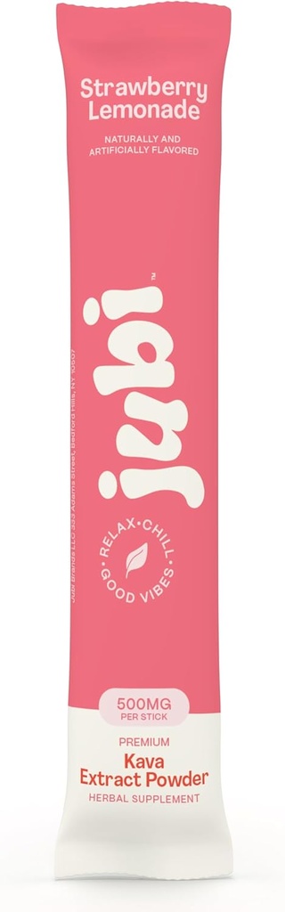 Jubi Kava Stick Packs (1 Stick, Strawberry Lemonade)