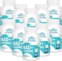 Liposomal NAD+ Supplement 1000 mg | Highest NAD Pontecy | Max Absorption | Pure NAD Supplement | Energy and DNA Repair, Aging Defense, Brain Function | 600 Softgels