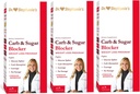 Dr. Stephanie's Mealtime Carb & Sugar Blocker - Reduce Digested Carbs, Sugars, & Calories, Stimulant-Free (3 Pack)