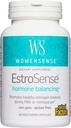 WomenSense EstroSense by Natural Factors, Natural Supplement to Support Estrogen and Hormone Balance During PMS or Menopause, Vegan, Non-GMO, 60 Capsules