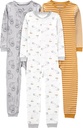 Simple Joys by Carter's Kids' 3-Pack Snug Fit Footless Cotton Pajamas