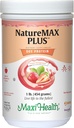 Maxi-Health NatureMAX PlusTM Energy Support Drink Soy Protein Powder - Sugar Free Diet Supplement - 20g Protein Per Serving - Natural Strawberry Flavor - Kosher Vitamin - 1lb