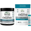 TERRA ORIGIN Creatine Monohydrate Bundle | 75 Servings Stick Pack and Jar Combo | Micronized Powder Supplement | Support for Muscle and Cognitive Performance* | Unflavored, Gluten Free, Zero Sugar