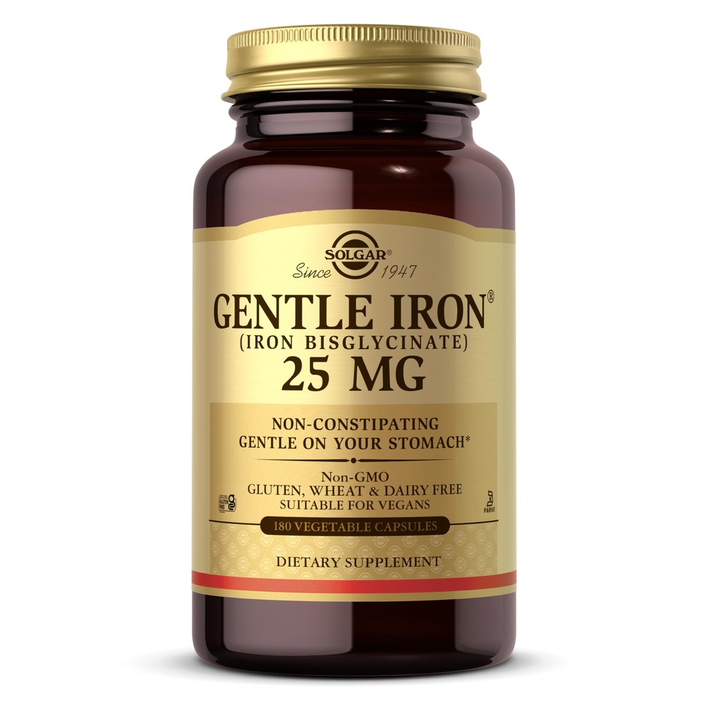 SOLGAR Gentle Iron Non Capsule 180 Capsules