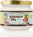 CocoTherapy Organic Virgin Coconut Oil, 8 Ounces, Natural Supplement for Dog Skin Coat Digestion and Immunity
