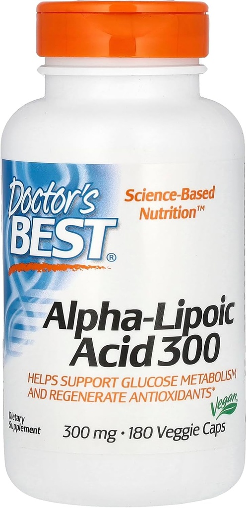 Best Alpha Lipoic Acid 300-180 - VegCap
