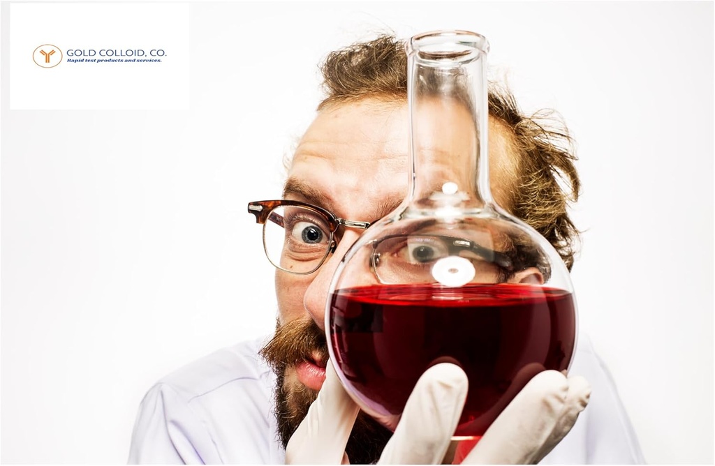 Colloidal Gold Nanoparticles (40 nm) 1 OD for Lateral Flow & Immunoassay