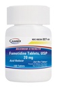 Camber Famotidine Tablets 20 mg Maximum Strength Acid Reducer for Heartburn Relief 100ct