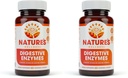 Digestive Enzymes Complete - Advanced Multi Enzyme Supplement for Better Digestion & Absorption. Help Gas Relief, Discomfort, Bloating, IBS, Gluten & Lactose Intolerance (Pack of 2)
