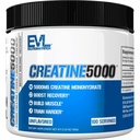 Evlution Nutrition Creatine 5000 - Supports Faster Recovery, Lean Muscle Growth & Performance - Pre & Post Workout Powder - 5000mg Pure Creatine Monohydrate Per Serving - 100 Servings - Unflavored