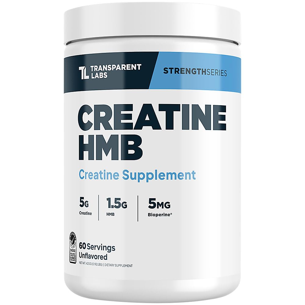 Transparent Labs Creatine HMB a Unflavored (0.92 lbs./60 Servings)