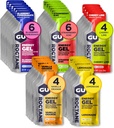 GU Energy Roctane Ultra Endurance Energy Gel, Vegan, Gluten-Free, Kosher, and Dairy-Free On-The-Go Sports Nutrition for Running, Biking, Hiking or Skiing, Assorted Flavors,24-Count