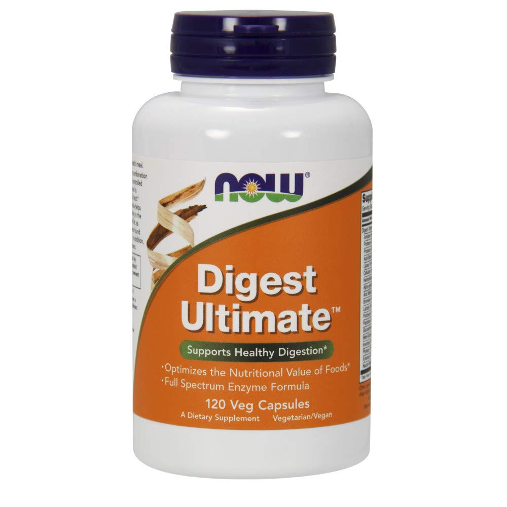 NOW Foods Digest Ultimate, 120 Vegetable Capsule