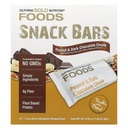 California Gold Nutrition Foods, Peanut & Dark Chocolate Chunk Bars with Dry Roasted Almonds, Chicory Root Fiber, Pea Crisps and Honey, 12 Bars, 1.4 oz (40 g) Each