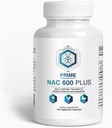 NAC 600 mg for Lung Health, Liver Support, Immune Support, Cognitive Function, Respiratory Health & Antioxidants - with Selenium and Molybdenum