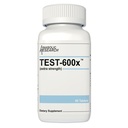 Test-600x - Testosterone Support & Muscle Growth Formula - 60 Tablets - 1 Month Supply