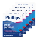 Phillips' Stool Softener Liquid Gels, 30 Liquid Gels - Pack of 5