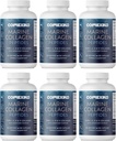 CORREXIKO Marine Collagen Supplement Pills - 1800mg Hydrolyzed Collagen Peptides per Serving with Added Hyaluronic Acid, Vitamin C & Minerals - for Hair, Skin & Nails - 720 Capsules 6 Month Supply