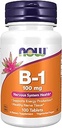 NOW Foods Vitamin B-1 (Thiamine) 100mg, 100 Tablets (Pack of 2)