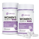 OMOGS 2PCS Women's Probiotic 180 Billion CFUs 18 Strains, with Prebiotics, Cranberry Extract, D-Mannose & Digestive Enzymes, for Digestive,Immune, PH Balance & Urethral Health, 180 Capsules