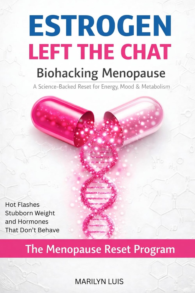 Estrogen Left the Chat: Hot Flashes, Stubborn Weight, and Hormones That Don’t Behave — The Menopause Reset Program for Women. Meal Plan Included