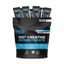 Fluid Creatine - Informed Sport Certified | Ultra-Fine Micronized 100% Creatine Monohydrate Powder | Unflavored | 5g Travel Stick Packs | 30 Servings