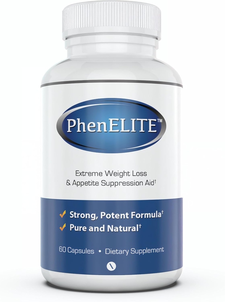 Phenelite Fat Burner for Women - Weight Loss Support and Diet Pills for Helping Reduce Belly Fat - Supplement Made of Raspberry Ketones and Premier Plant Extracts - Appetite Suppressant, Vegan