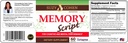 Suzy Cohen Memory Script with Lions Mane, Phosphatidylserine, Green Tea Extract and Ginkgo - Brain Support Supplement for Focus - Nootropic Capsules for Cognition, Faster Recall and Mood