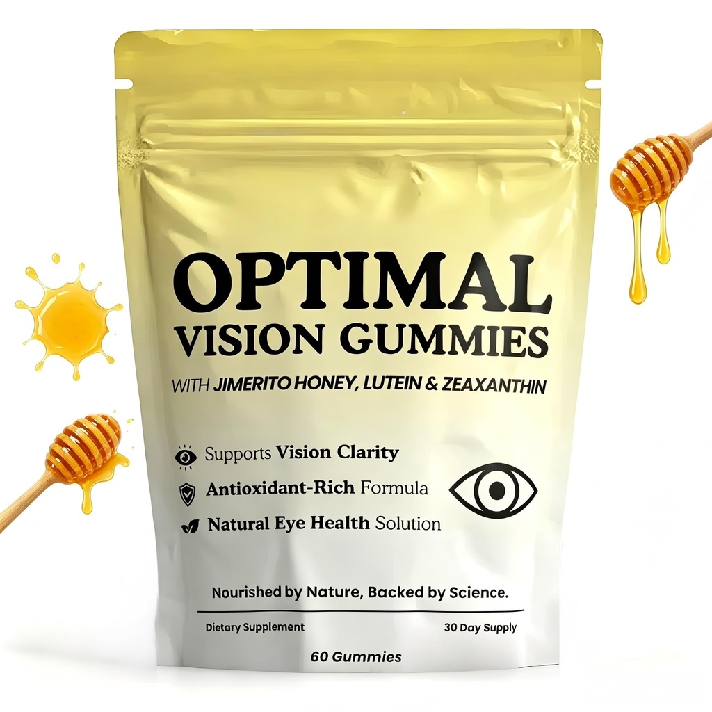 Clear Vision Gummies Help Relieve Eye Fatigue，60count