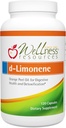 Wellness Resources High Potency d-Limonene Capsules 1000mg, 120 Capsules - Orange Peel Extract for Digestive Health, Heartburn, Acid Reflux, Detoxification
