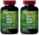 Klamath Blue Green Algae Capsules - Blue Green Algae - Boost The Immune System - Blue Green Algae - Blue Green Algae Supplement - Immune Support Supplement - Immune Booster - Blue Algae - 2B 60 Caps
