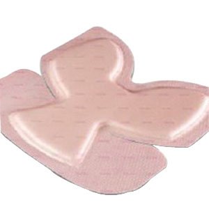 ALLEVYN Border Silicone Gel Adhesive Hydrocellular Dressing 23x23-1/5 cm Heel