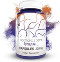 Nootropics Depot Synapsa Bacopa Monnieri Capsules | 320mg | 180 Count | Whole Plant Extract | Ayurvedic Herb | Adaptogen Supplement | to Enhance Learning, Memory and Mental Performance